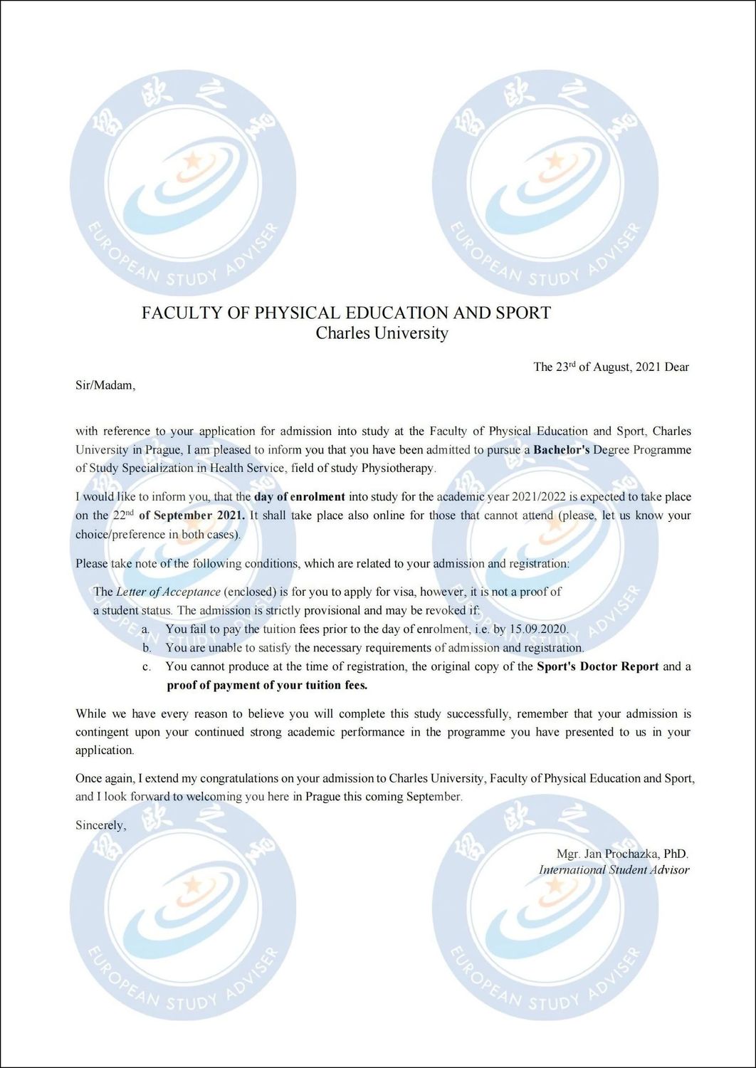 谢旻-布拉格查理大学录取_00.jpg