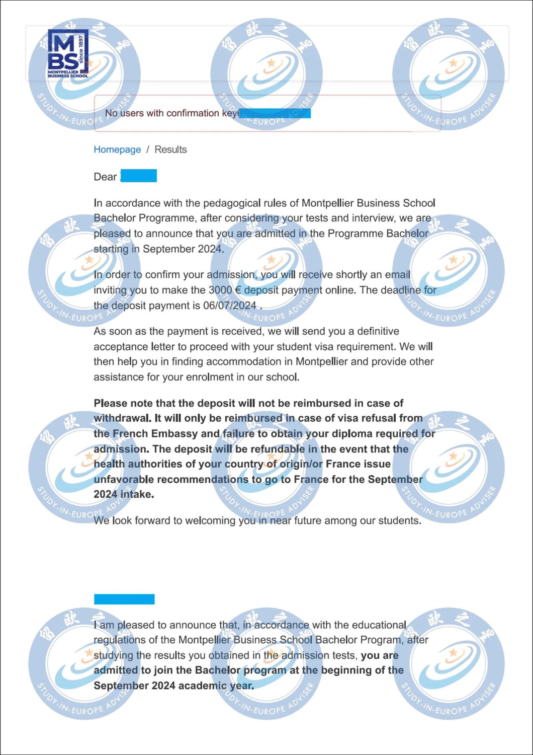 法国蒙彼利埃高等商学院成功案例- 留欧之星